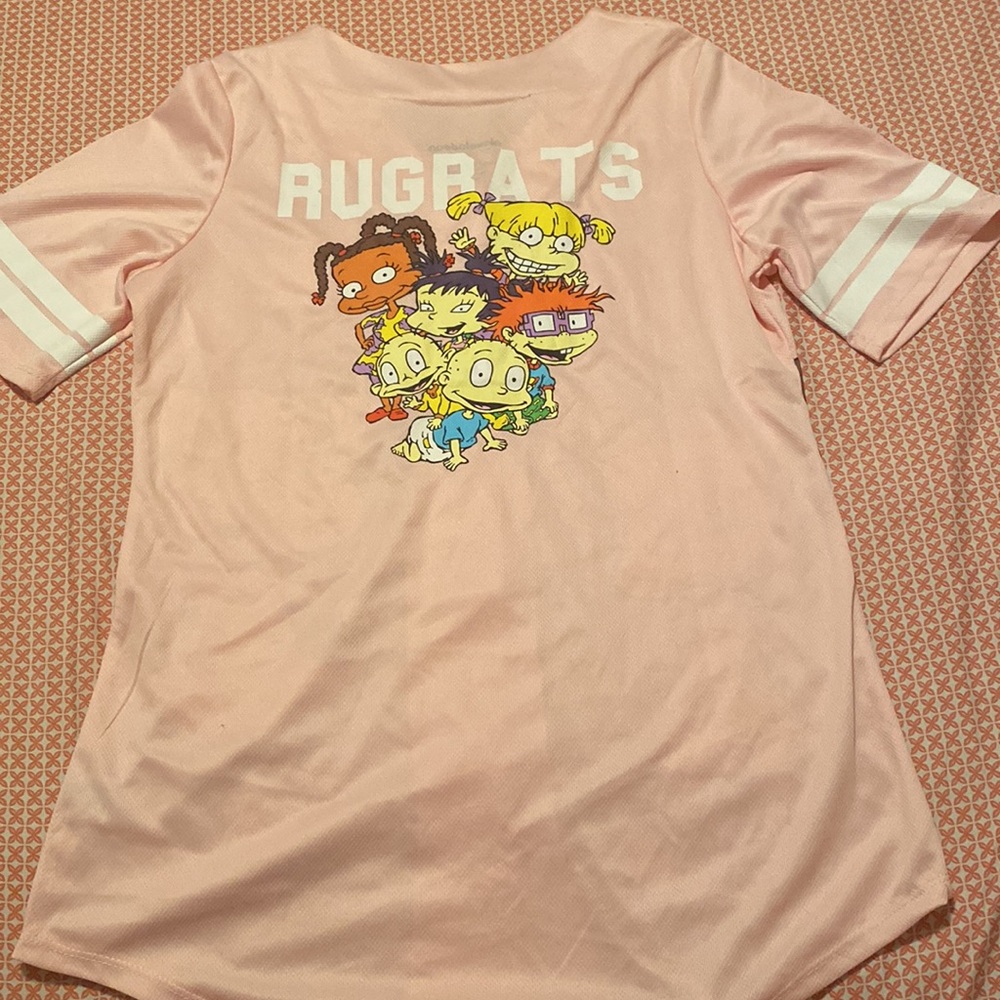 Nickelodeon pink 100% polyester Jersey size XL - Picture 2 of 4